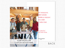 Custom Photo Card (Vertical, Deluxe Size, Flat)
